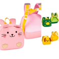 thumbnail image 1 of WAYUTE Backpack for Kids Cartoon Toddler Backpacks for Kindergarten Preschool Cute Animal Shape Lightweight Daily Use Bookbag Casual School Activities, 1 of 4