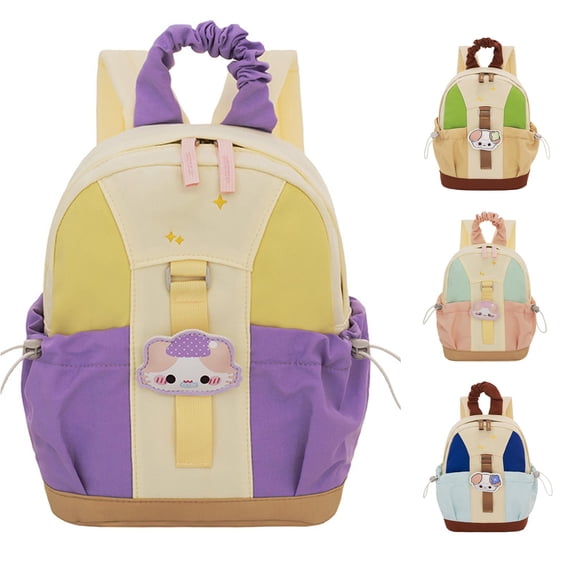 WAYUTE Backpack for Kids Playful Cartoon Backpack for Boys and Girls Everyday School with Adjustable Straps and Front Pocket Bookbag Casual School Activities