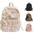 thumbnail image 1 of WAYUTE Backpack for Kids Versatile Bow Knot Print Zip Up Back to School Backpack Lightweight Daypack for Students Daily Use Bookbag Casual Outdoor Travel, 1 of 4