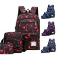 thumbnail image 1 of WAYUTE Backpack for Kids Waterproof Floral 3 Pcs Backpack Set for Everyday Use with Polyester Construction and Modern Design Bookbag Casual Outdoor Travel, 1 of 3