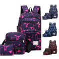 thumbnail image 1 of WAYUTE Backpack for Kids Waterproof Floral 3 Pcs Backpack Set for Everyday Use with Polyester Construction and Modern Design Bookbag Casual Outdoor Travel, 1 of 3