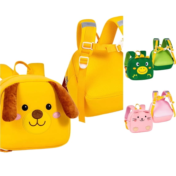WAYUTE Backpack for Kids Cartoon Toddler Backpacks for Kindergarten Preschool Cute Animal Shape Lightweight Daily Use Bookbag Casual Outdoor Travel