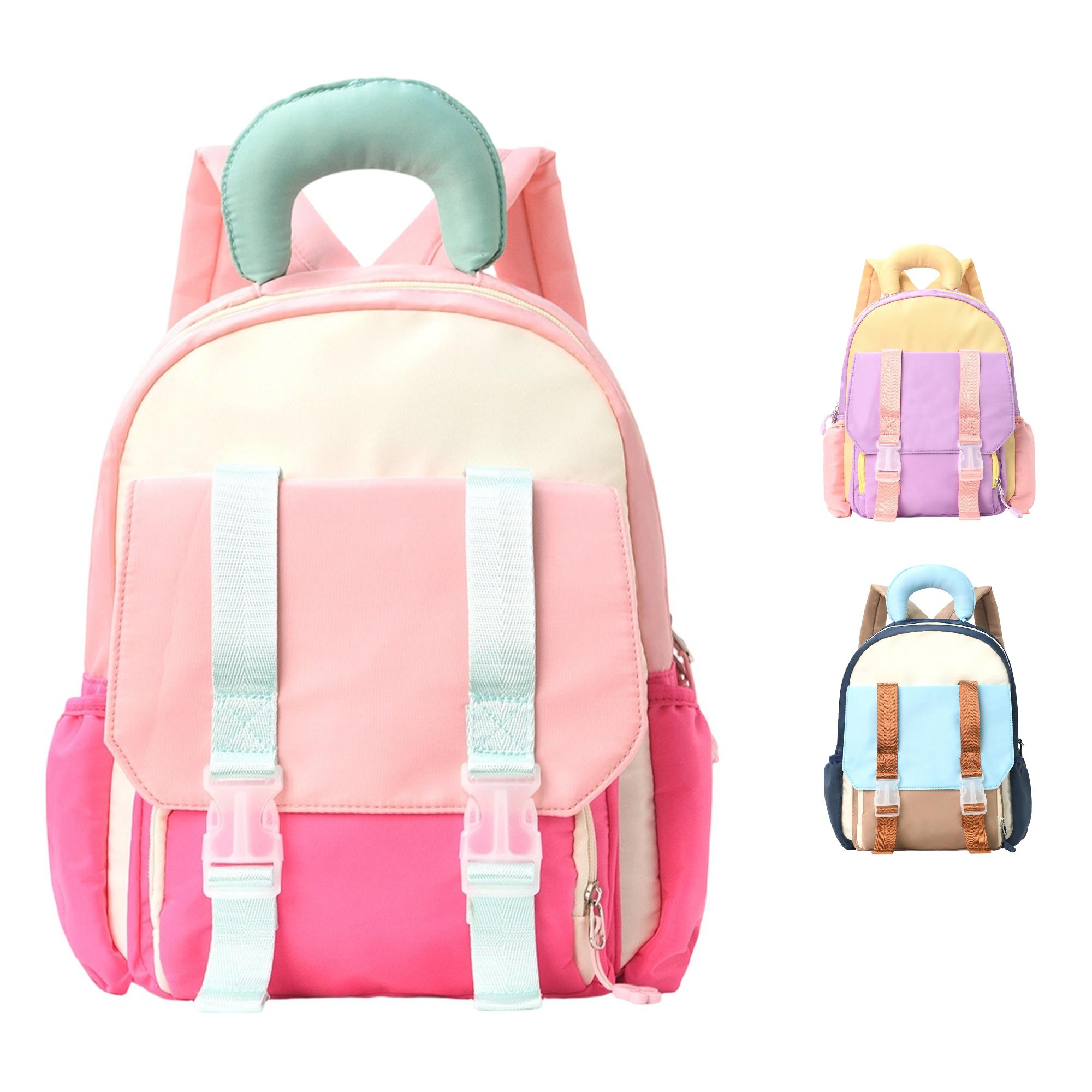 Mochila para niños de pana, regreso a clases, diseño de animalitos lindos, liviana, para preescolar, casual, viajes al aire libre
