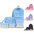 thumbnail image 1 of WAYUTE Backpack for Kids Ice Cream 3 Pcs Backpack Set for Preschool Daily Use Lightweight Compartment Daypack Stylish Bookbag Casual Outdoor Travel, 1 of 6