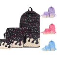 thumbnail image 1 of WAYUTE Backpack for Kids Ice Cream 3 Pcs Backpack Set for Preschool Daily Use Lightweight Compartment Daypack Stylish Bookbag Casual Outdoor Travel, 1 of 3