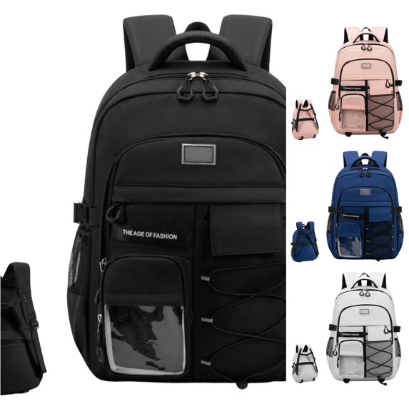 WAYUTE Backpack for Kids Large Capacity Commute Backpacks for Preschool Middle School Waterproof Durable Zip Up Design Bookbag Casual Outdoor Travel