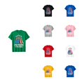 thumbnail image 1 of WAYUTE Boys Shirts 4th of July Patriotic Independence Day Matching Short Sleeve Crewneck Shirt for Toddler Kids Casual Summer, 1 of 4