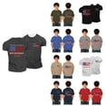 thumbnail image 1 of WAYUTE Boys Shirts Youth Kids Independence Day 4th of July Print Short Sleeve 250th Anniversary USA Shirt Festival Summer Casual, 1 of 5