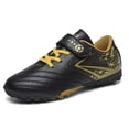thumbnail image 1 of WAYUTE Boys Sneakers Cleats Low Top with Detachable Studs for Kids Youth Training Footbal Running Shoes Casual School Wear, 1 of 6