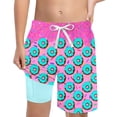 thumbnail image 1 of WAYUTE Boys Swim Trunks with Compression Liner Elastic Waist Soft Swim Shorts with Inner Pocket for Kids Bathing Suit Surfing Swimming, 1 of 4