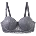 thumbnail image 1 of WAYUTE Bras for Women Full Coverage Underwire Plus Size Support Comfortable Everyday Wear Bralette Bra with Side Wide Straps, 1 of 2