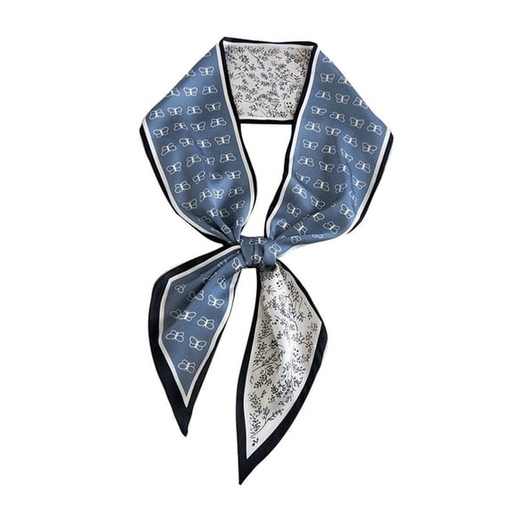WAYUTE Fashion Satin Scarf For Hair Beach Head Wraps Neck Scarves For Women Lightweight Handbag Versatile Accessories