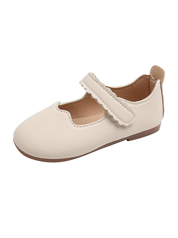 Girls Sandals Pearl Ribbon Flower Design Hook Loop Flat Bottom Princess Shoes for Children Lightweight Fashion Summer Outdoor