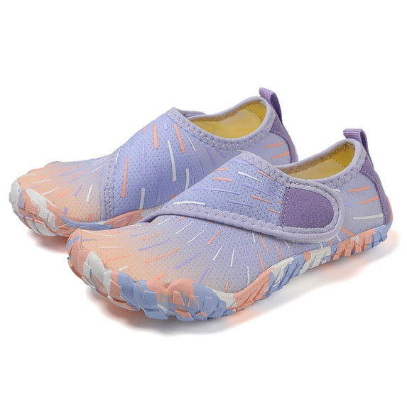 WAYUTE Girls Sneakers Lightweight Breathable Quick Drying for Sports Hiking Beach Comfortable Kids Water Shoes Casual Outdoor
