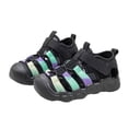 thumbnail image 1 of WAYUTE Girls Sneakers Toddler Kids Breathable Hook and Loop Beach Soft Comfortable Durable Sports Athletic Shoes Casual Outdoor, 1 of 7