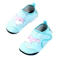 thumbnail image 1 of WAYUTE Girls Sneakers Toddlers Soft Sole Non Quick Drying Beach Shoes with Prints Closure Walking Shoes Casual School Wear, 1 of 3