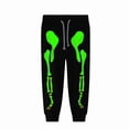 thumbnail image 1 of WAYUTE Halloween Boys Glow In The Dark Skeleton Jogger Pants Elastic Waist Drawstring Joggers Sweatpants Kids Sports Trousers Casual Dailywear,Black,Size 6 Y-7 Y, 1 of 3