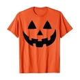 thumbnail image 1 of WAYUTE Halloween Mens Short Sleeve T Shirts Pumpkin Smile Graphic Tee for Festival Party Comfortable Casual Fall Shirts,4XL, 1 of 3