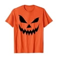 thumbnail image 1 of WAYUTE Halloween Mens T Shirts Pumpkin Smile Graphic Tee for Short Sleeve Fall Shirts Festival Party Casual Daily Wear,XL, 1 of 2