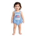 thumbnail image 1 of WAYUTE Independence Day Toddler Baby Boy Clothes 4th of July Romper Bodysuit with US National Flag Embroidery Summer Casual Clothes Sets, 1 of 5