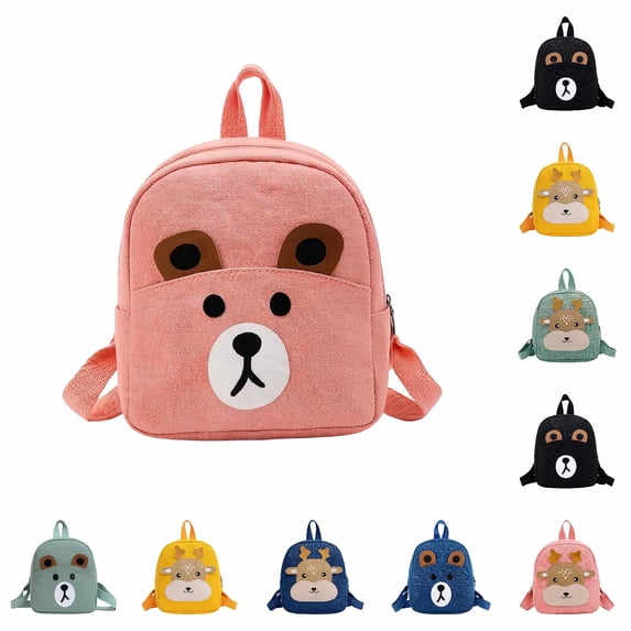 WAYUTE Kids Backpack Adorable Backpacks for Kindergarten Preschool Cute Cartoon Design Lightweight for Toddler Bookbag Casual Outdoor Travel