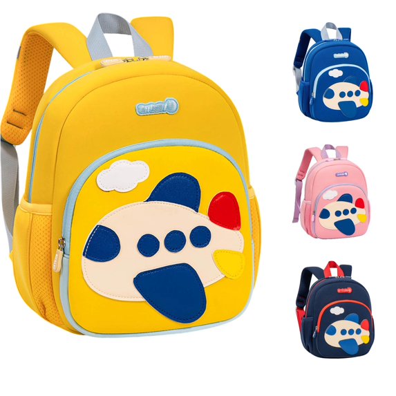 WAYUTE Kids Backpack Adorable Cartoon Embroider Lightweight Preschool Backpacks for Toddlers Kindergarten Daypack Bookbag Casual School Activities
