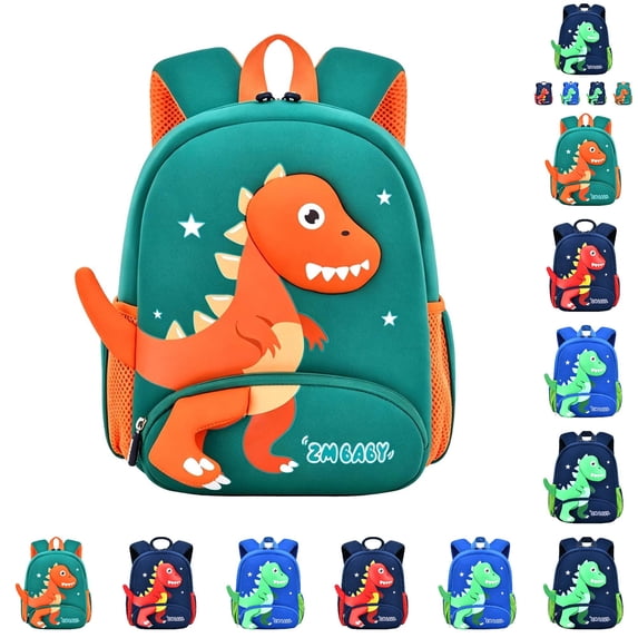 WAYUTE Kids Backpack Adorable Dinosaur Themed Backpacks for Toddler Preschool Lightweight Backpack Everyday Use Bookbag Casual School Activities