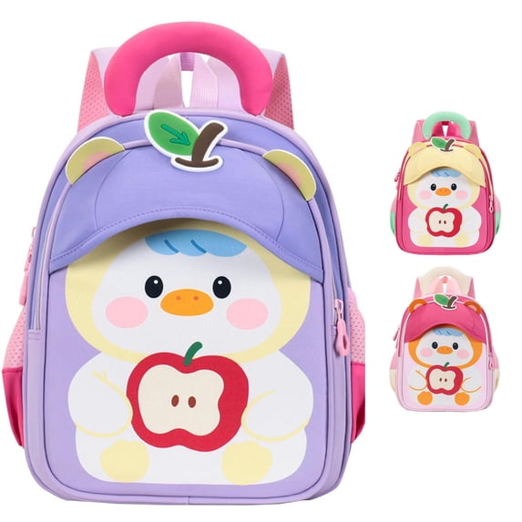 WAYUTE Kids Backpack Back to School Backpacks Large Capacity with Cute 3D Cartoon Design Lightweight Waterproof Bookbag Casual School Activities