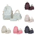 thumbnail image 1 of WAYUTE Kids Backpack Fashion Lightweight Bow Print 3 Pcs Backpack Set Pencil Lunch Bag for Back to School Daily Use Bookbag Casual Outdoor Travel, 1 of 7