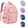 thumbnail image 1 of WAYUTE Kids Backpack Galaxy Star Print Back to School Backpack with Cute Bunny Pendant Large Capacity Lightweight Comfort Bookbag Casual School Activities, 1 of 4