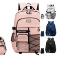 thumbnail image 1 of WAYUTE Kids Backpack Large Capacity Commute Backpacks for Preschool Middle School Waterproof Durable Zip Up Design Bookbag Casual Outdoor Travel, 1 of 3