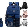 thumbnail image 1 of WAYUTE Kids Backpack Large Capacity Commute Backpacks for Preschool Middle School Waterproof Durable Zip Up Design Bookbag Casual Outdoor Travel, 1 of 3
