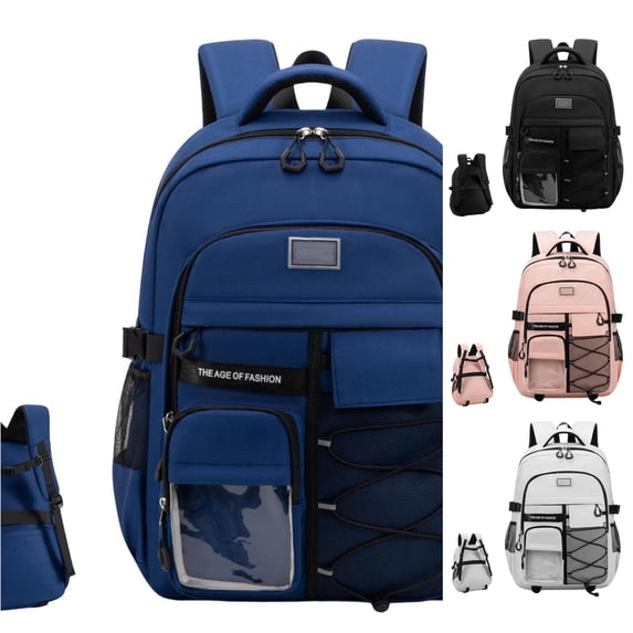 WAYUTE Kids Backpack Large Capacity Commute Backpacks for Preschool Middle School Waterproof Durable Zip Up Design Bookbag Casual Outdoor Travel