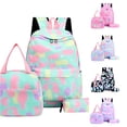 thumbnail image 1 of WAYUTE Kids Backpack Lightweight Gradient School 3 Pcs Backpack Set for Girls Elementary To Middle School Versatile Cute Bookbag Casual Outdoor Travel, 1 of 3