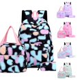 thumbnail image 1 of WAYUTE Kids Backpack Lightweight Gradient School 3 Pcs Backpack Set for Girls Elementary To Middle School Versatile Cute Bookbag Casual Outdoor Travel, 1 of 3