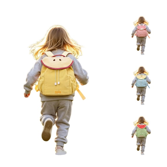WAYUTE Kids Backpack Preschool Kindergarten Adjustable Soft Shoulder Straps Multi Storage Pockets Lightweight Bookbag Casual Outdoor Travel