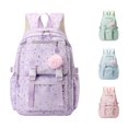 thumbnail image 1 of WAYUTE Kids Backpack Stylish Large Capacity Star Print Backpacks for Girls Cute Everyday Use Versatile Twin Shoulder Design Bookbag Casual School Activities, 1 of 7
