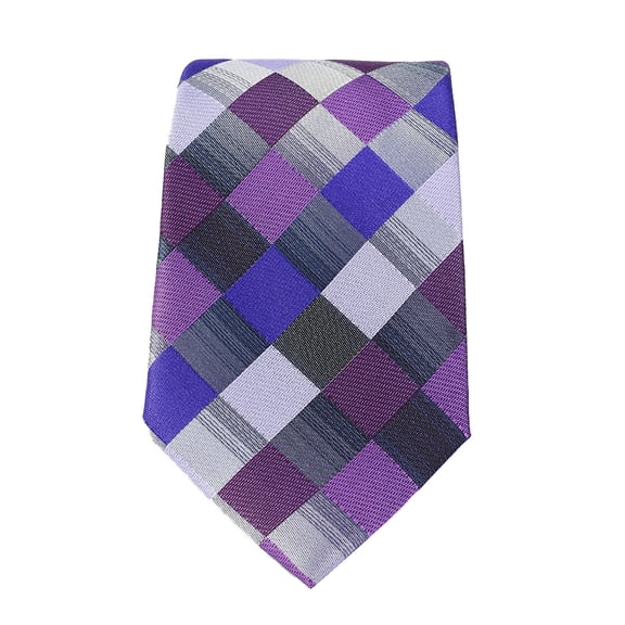 WAYUTE Men's Plaid Necktie Classic Checkered Pattern Formal Jacquard Tie for Wedding Business Graduation Fashion Accessories