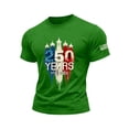 thumbnail image 1 of WAYUTE Mens 250 Anniversary USA Shirt National Flag Colors Patriotic Graphic Casual Holiday Celebration 4th of July T Shirts, 1 of 3