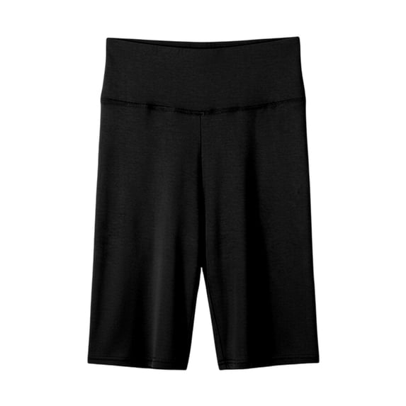 WAYUTE Shorts for Women Solid Color Lightweight Knee Length Layer Breathable Underwear Bottoms Durable for Summer Daily Wear
