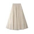 thumbnail image 1 of WAYUTE Skirts for Women Long Rainbow A Line Tutu Skirts Tiered Skirt Petticoat Comfortable Slim Fit Stretchy Casual Outdoor Activities Holiday Skirt, 1 of 2