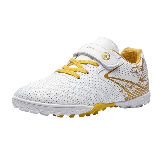 WAYUTE Sneakers for Boys Cleats Low Top with Detachable Studs for Kids Youth Training Footbal Running Shoes Casual School Wear