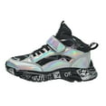 thumbnail image 1 of WAYUTE Sneakers for Boys High Top Lined Thickened Leather Snow Boots with Sole Running Shoes Casual Outdoor, 1 of 7