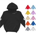 thumbnail image 1 of WAYUTE Sweatshirts for Girls Halloween Oversized Ghost Printed Long Sleeve Graphic Hoodies Kids Loose Cute Fall Winter Apparel Casual Holiday,Black,Size 13-14 Y, 1 of 4