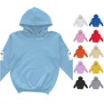 thumbnail image 1 of WAYUTE Sweatshirts for Girls Halloween Oversized Theme Printed Loose Graphic Hoodies Kids Long Sleeve Soft Cozy Warm Fall Outfits Casual Dailywear,Blue,Size 13-14 Y, 1 of 4