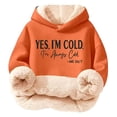 thumbnail image 1 of WAYUTE Sweatshirts for Girls Long Sleeve Prints Cozy Hooded Sweatshirt for Playful Soft and Warm Pullover Top Casual Winter Outerwear, 1 of 5