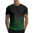 thumbnail image 1 of WAYUTE T Shirts for Man Short Sleeve Crew Neck Gradient Color Workout Athletic Shirts Performance Loose Tee for Gym Training Casual Summer T-Shirts, 1 of 4