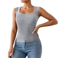 thumbnail image 1 of WAYUTE Tank Tops for Women Comfort Wide Strap Camisole for Everyday Wear Seamless Layering Full Coverage Soft Stretch Tank Top, 1 of 5