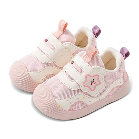 WAYUTE Toddler Boy Shoes Breathable Mesh for First Walking Steps Lightweight Flexible Sole Boys Girls Casual Daily Wear