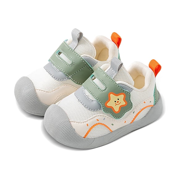 WAYUTE Toddler Boy Shoes Breathable Mesh for Infant First Walking Steps Lightweight Flexible Sole Boys Girls Casual Daily Wear
